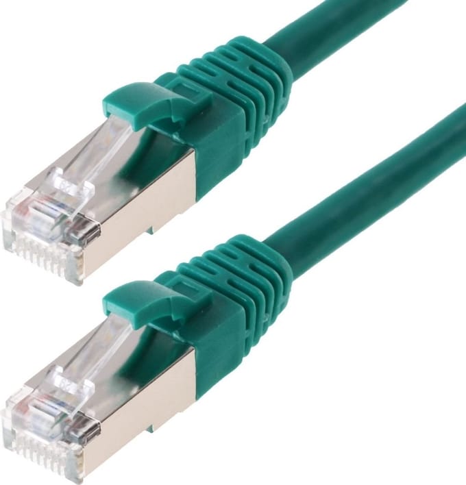 Patchkabel S/FTP Cat 6 gr�n 7,5 m