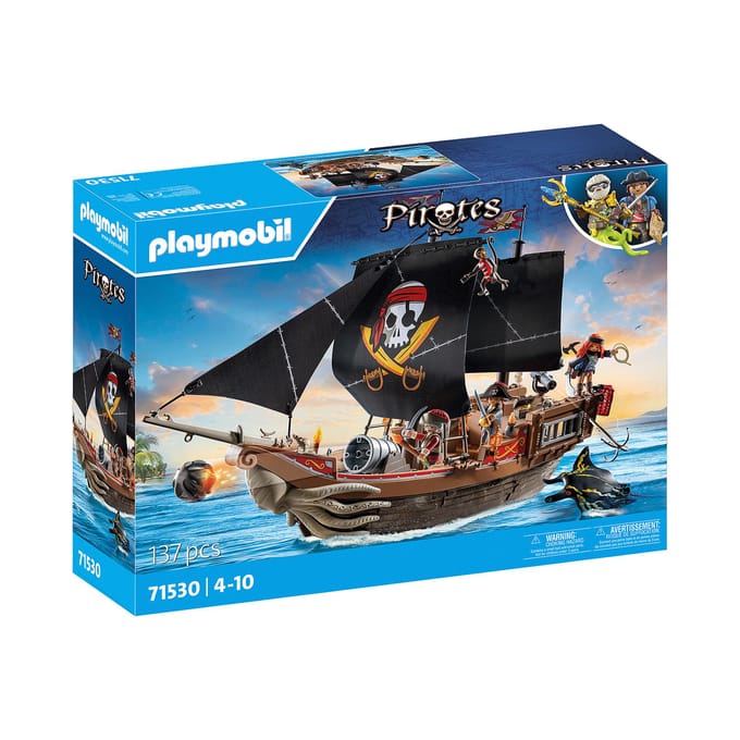 Playmobil Groot Piratenschip met Bemanning Speelset