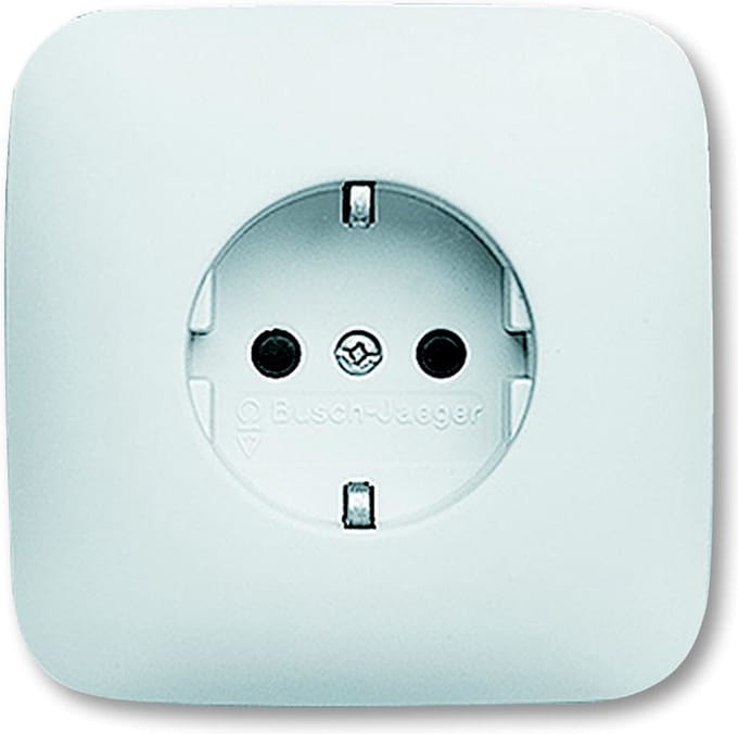 Busch-Jaeger 2CKA002011A1896 Inbouwdoos IP20 Zuiver wit (RAL 9010), Wit