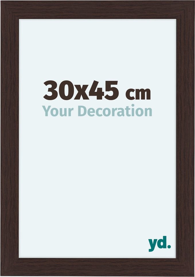 Your Decoration - Fotolijst 30x45 cm - MDF - Eiken Donker - Como
