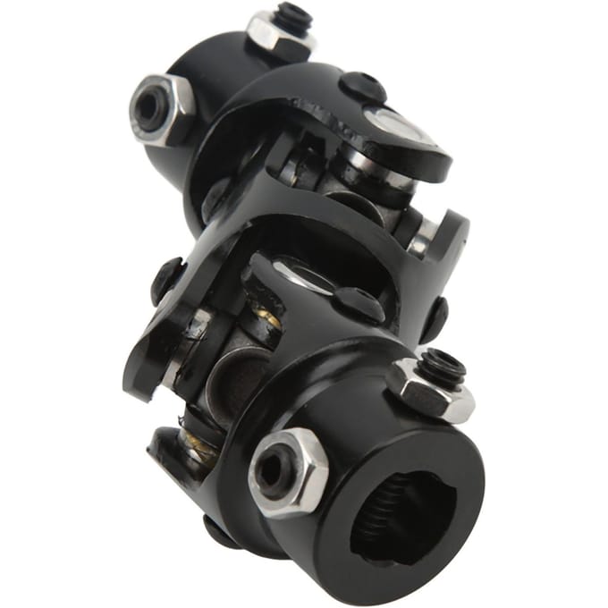 Dubbel Stuur U-Gewricht 34in DD X 34in DD 5.2in Lengte Stuurkolomschacht Koppeling black