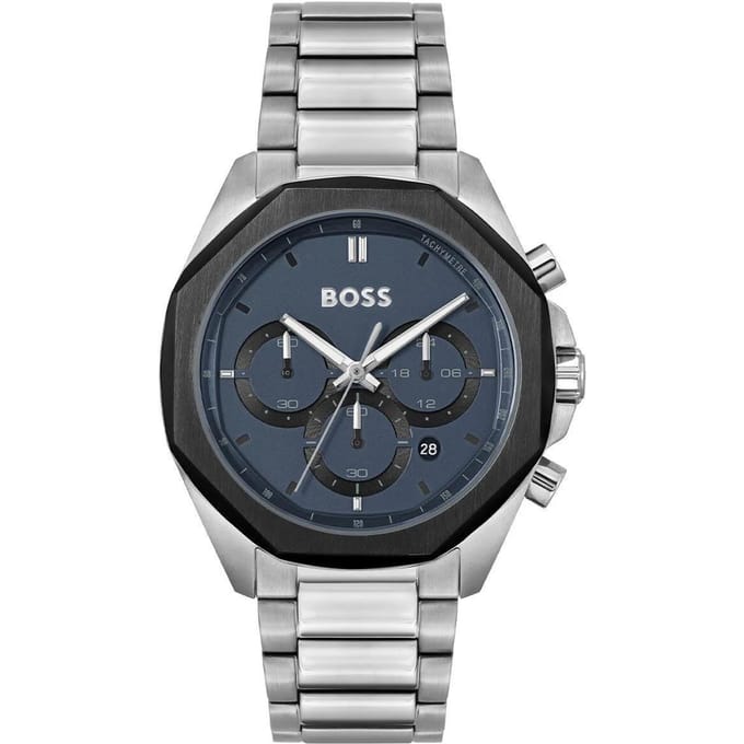 Hugo Boss 1514015 Herenhorloge 43 zilver