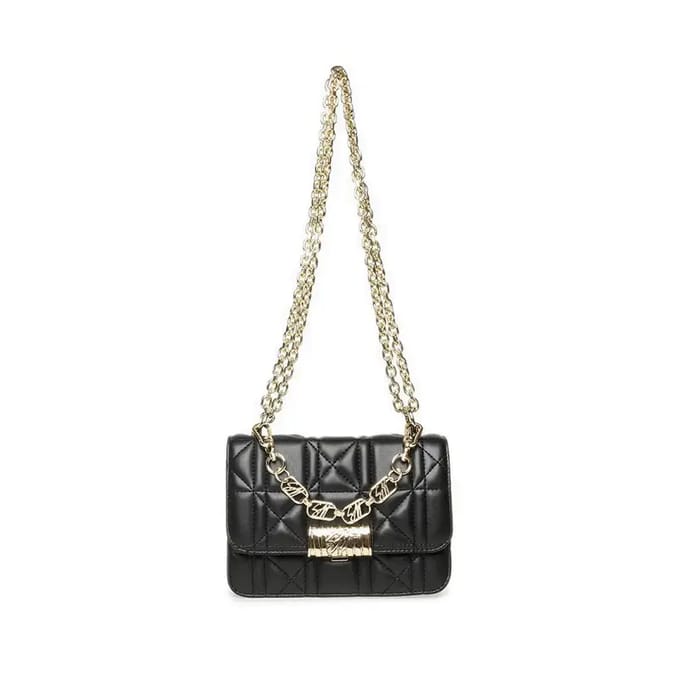 Steve Madden Belvira Schoudertassen Dames - Zwart - Maat ONESIZE