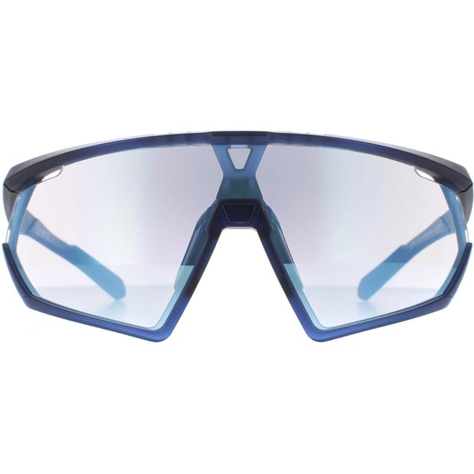 Adidas SP0001 91V frosted dark blue vario azure mirror blue zonnebril