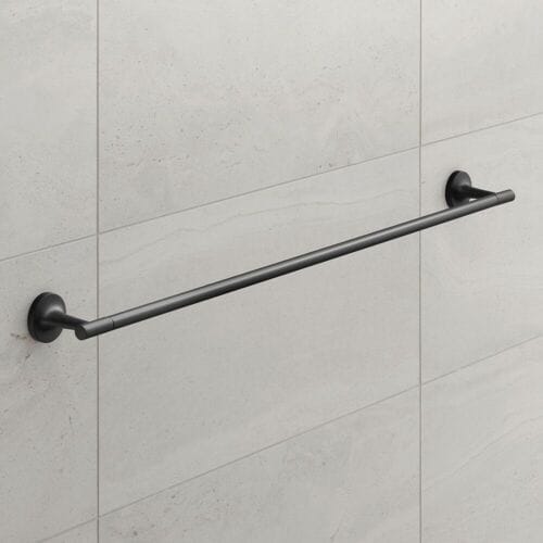 Duravit Starck T handdoekhouder 80x7.3cm mat zwart