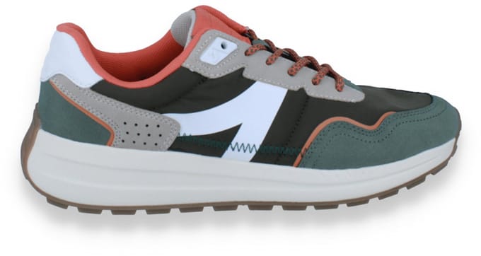 Sj Lifetyle Heren Sneaker | Kaki | Maat: 42