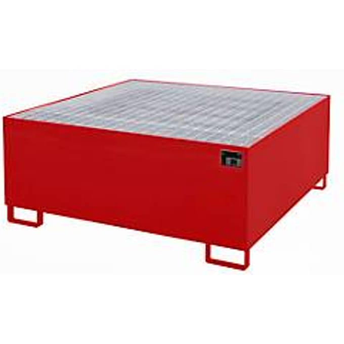 Opvangbak AW 1000-1, rood RAL 3000
