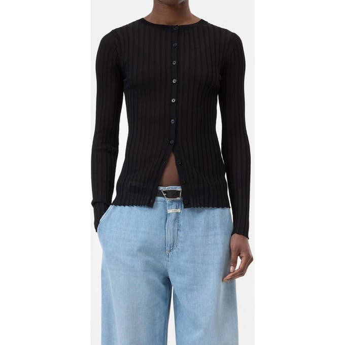 Closed Cardigan Long Sleeve Black Größe: XS | Cardigans Outlet | Damen | Schwarz