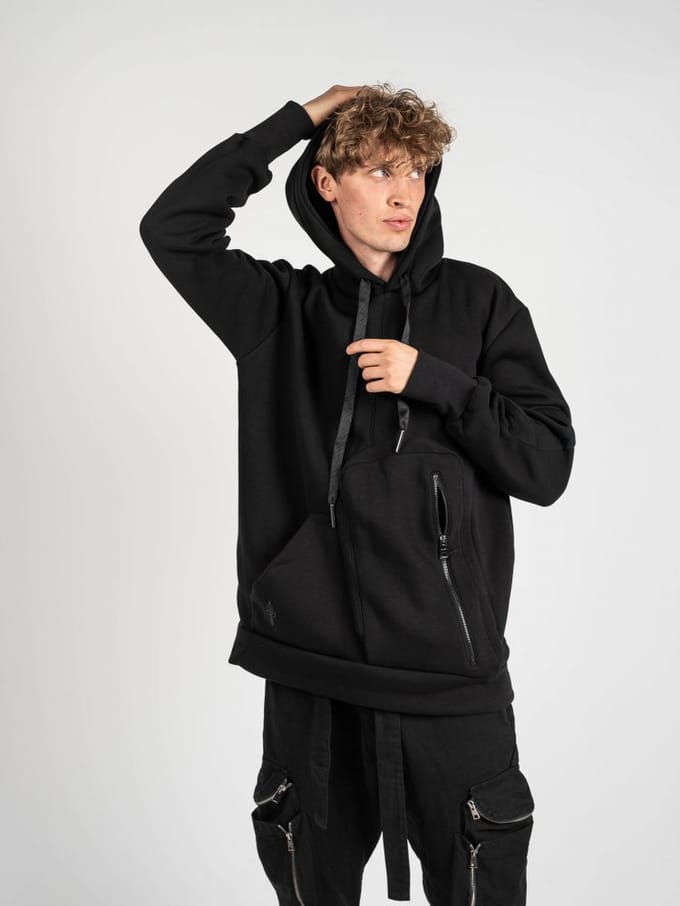 La Haine Inside Us blouse Thedoor Mannen zwart
