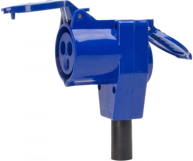 Kopp Cee Duo Stekker 3-polig 16a Blauw