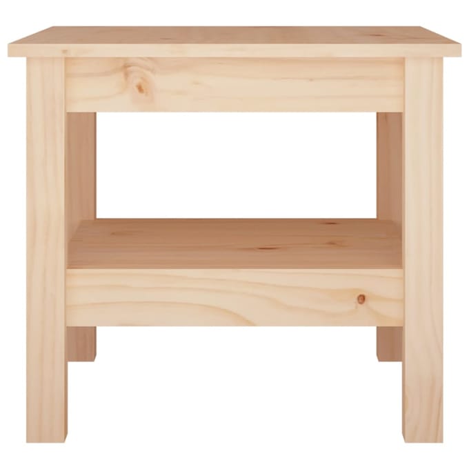 vidaXL - Salontafel - 45x45x40 - cm - massief - grenenhout