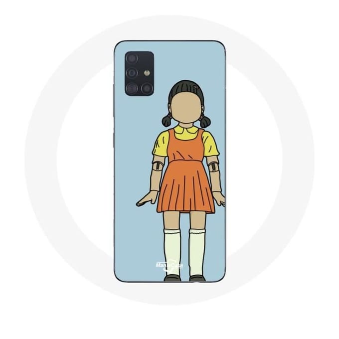 Case voor Samsung galaxy A71 Squid game de gigantische gamepop