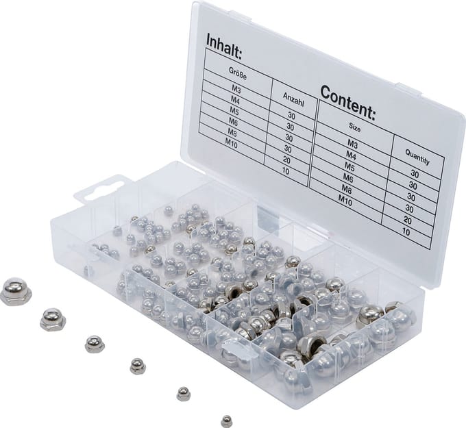 BGS Assortiment dopmoeren 150 delig