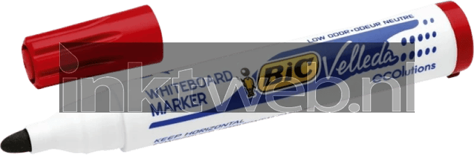 BIC 1701 Velleda whiteboard rond 1.4 rood (Origineel)