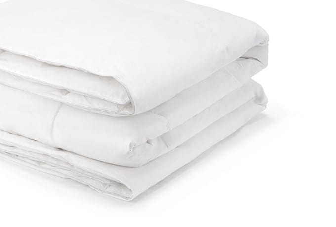 H&C Luze eendendonzen dekbed voor het hele jaar - 15% eendendons - 155 x 220 cm