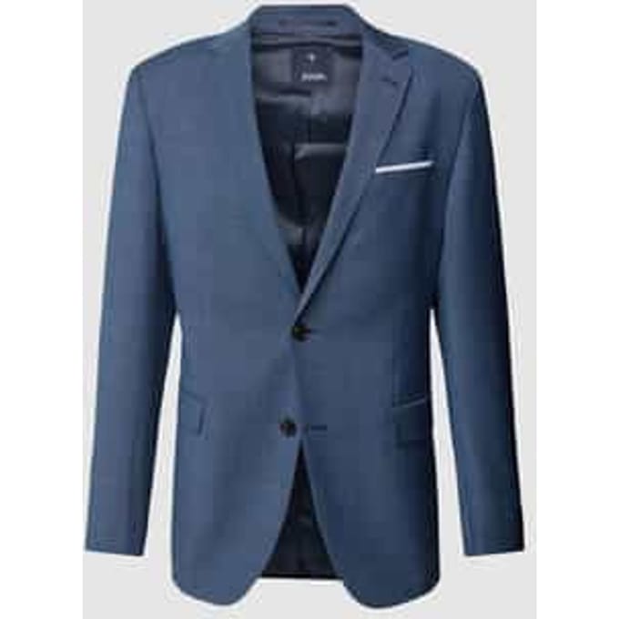 Slim fit 2-knoops colbert met wol model 'Finch'
