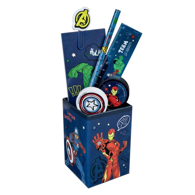 Undercover Avengers bureauset - 6-delig - stationery voor kinderen.