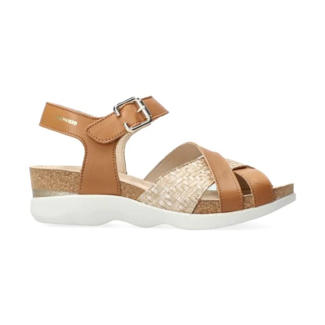 Mephisto Otalya - dames sandaal - Bruin - maat 42 (EU) 8 (UK)