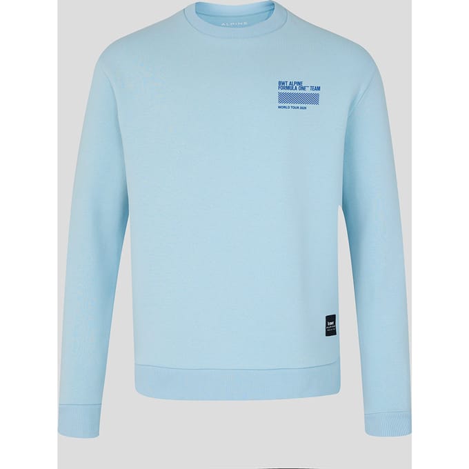 Bwt Alpine Unisex Relaxed Fit World Tour Sweatshirt - Unisex