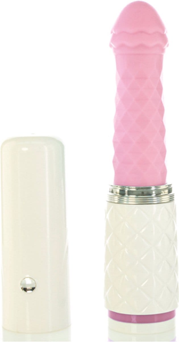 Pillow Talk - Feisty Thrusting Vibrator - Teal