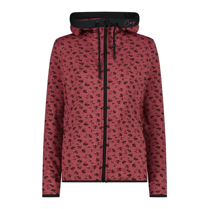 Dames hoodie met print CMP