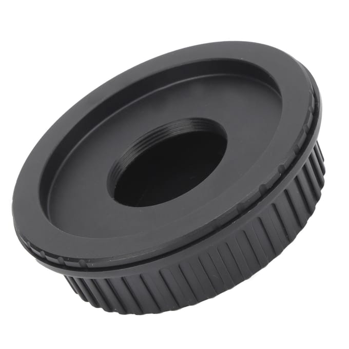 Voor CEOS Lens Adapter Ring met Achterdop voor C Mount Lens naar voor Canon EF EFS Camera gray