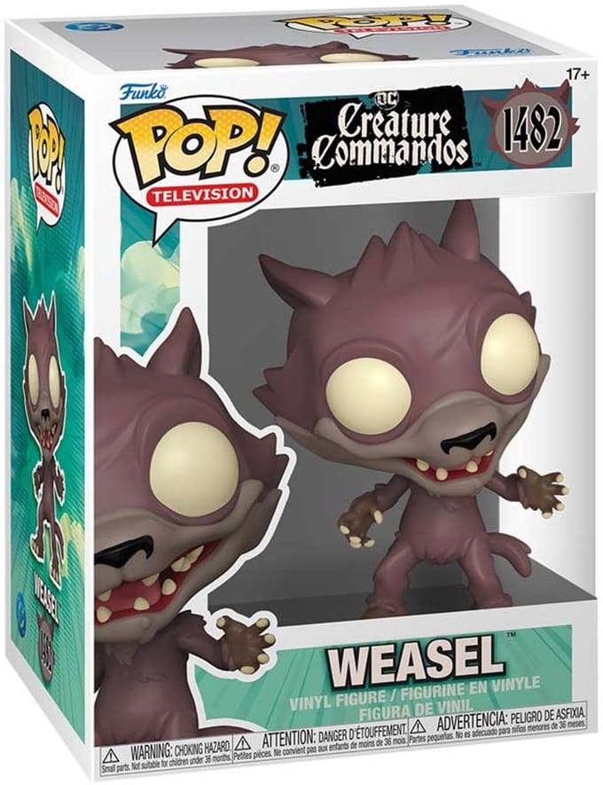 Funko Pop! DC Comics: Creature Commandos - Weasel #1482
