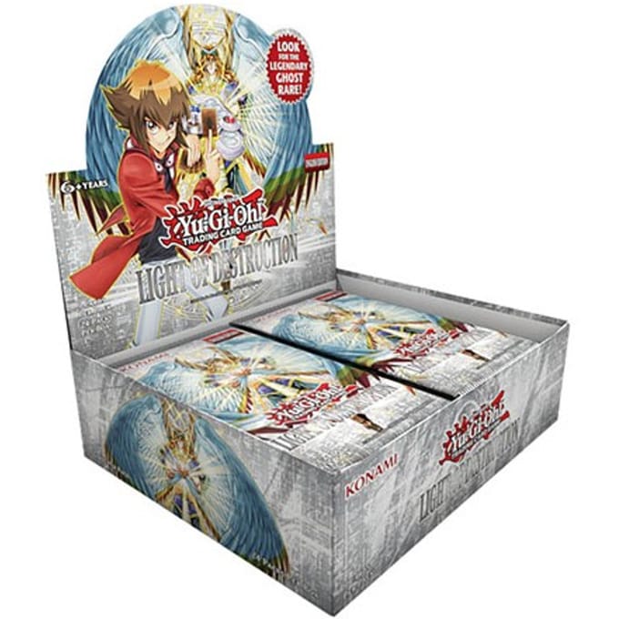 Yu-Gi-Oh! TCG - Light of Destruction Unlimited Reprint Booster Pack Display (24 Boosters)