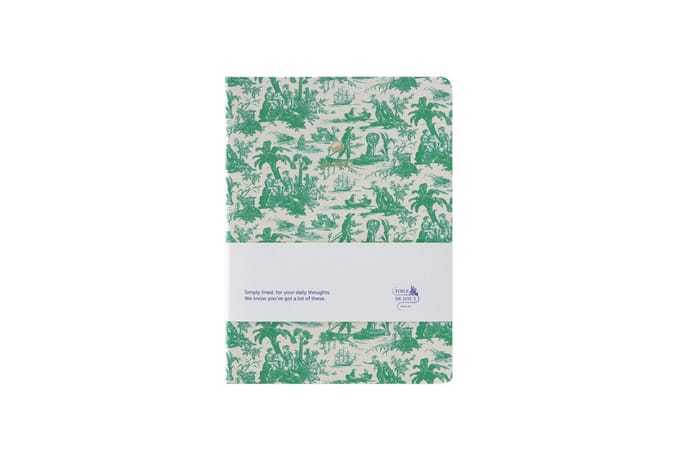 A-Journal - Notitieboek - A5 - Roze gestreept