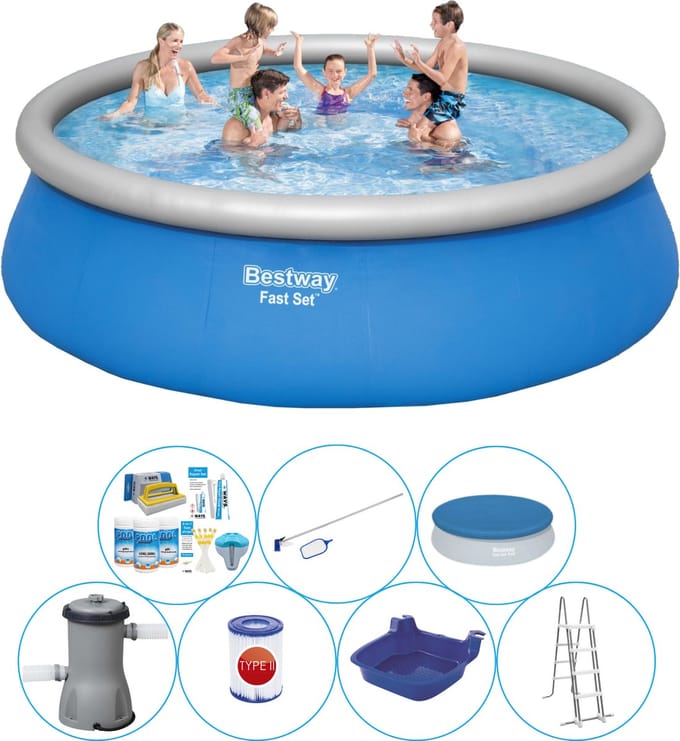Fast Set Rond 457x122 cm - Slimme Zwembad Deal