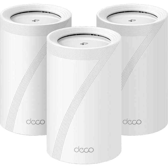 TP-Link Deco BE65 (BE9300) 3-Pack - Mesh router 802.11a/b/g/n/ac/ax/be (Wi-Fi 7)