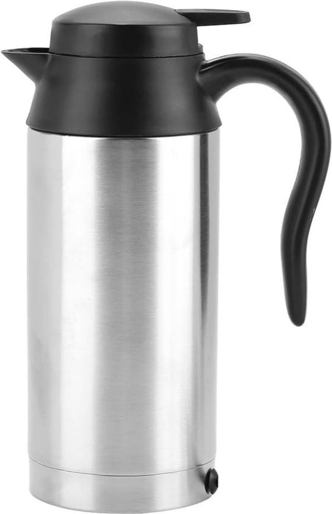 Dailygoods - Draagbare Roestvrijstalen Waterketel 24V voor Auto