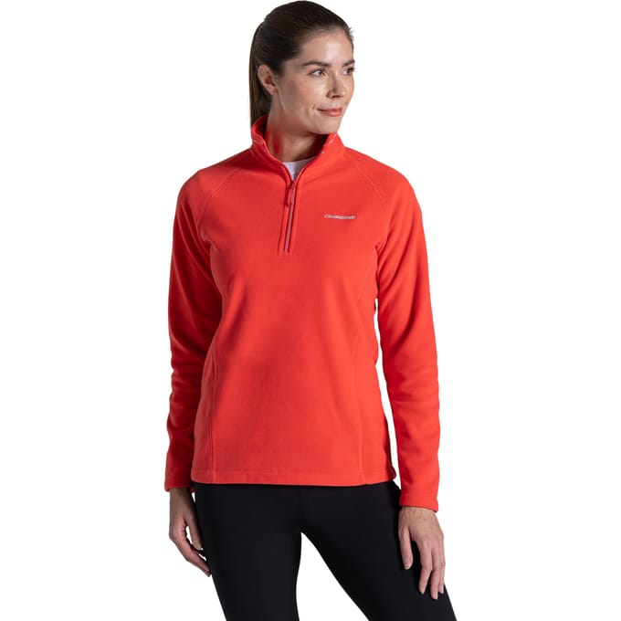 Craghoppers Dames/Dames Miska VI Half Zip Fleece (Rode Dageraad)