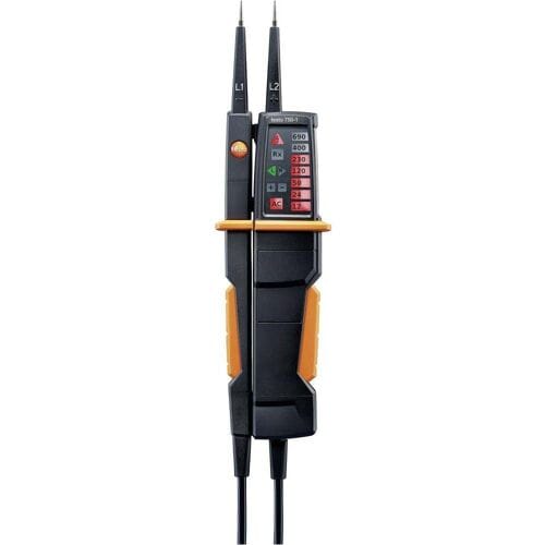 testo 750-1 Tweepolige spanningstester CAT IV 600 V, CAT III 1000 V LED, LCD