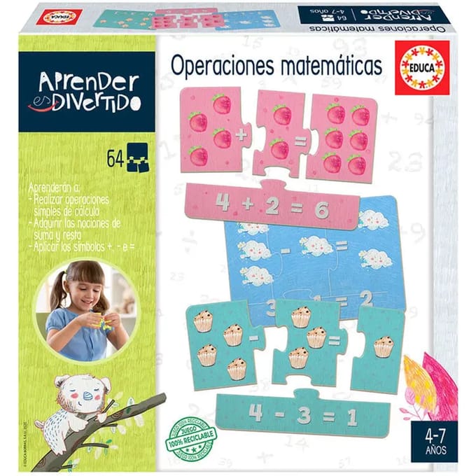 Games en onderwijs Educa Borras Matematical Operation