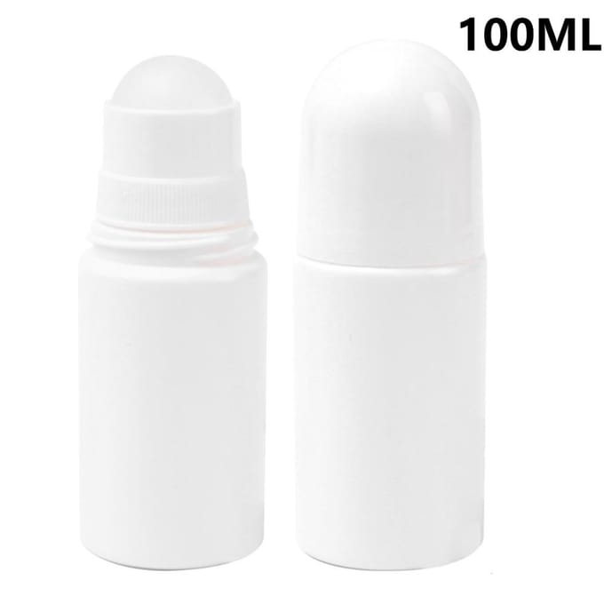 10 stuks Navulbare Lege Rollerflesjes Containers Herbruikbare Cosmetische Dispenserflesjes Duurzame Witte Reisflesjes