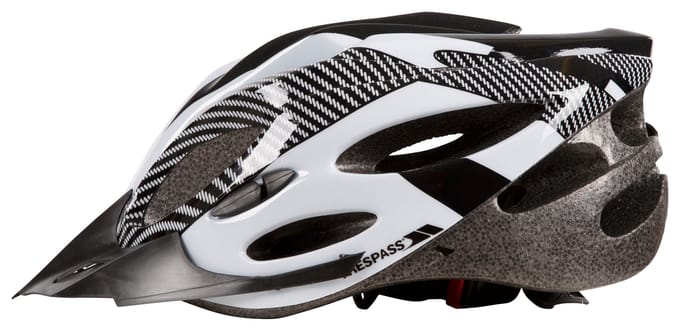 Trespass Volwassenen Unisex Crankster Fietshelm (Wit X)