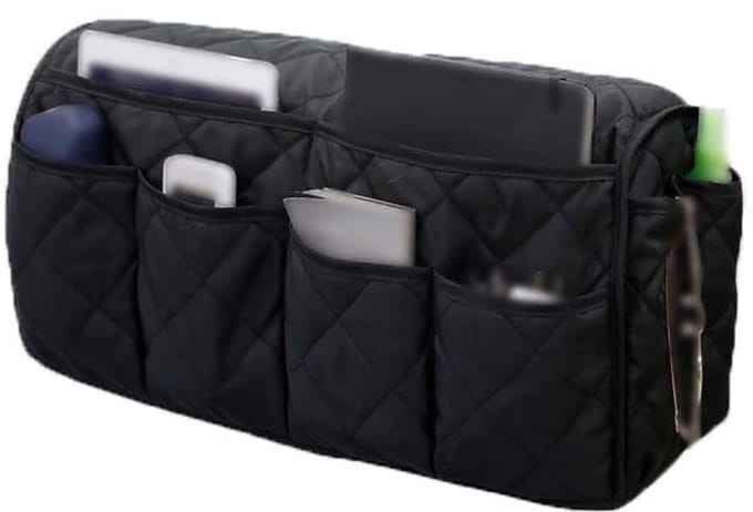 Dailygoods - Sofa Armsteun Organizer met 14 Zakjes voor Opberging