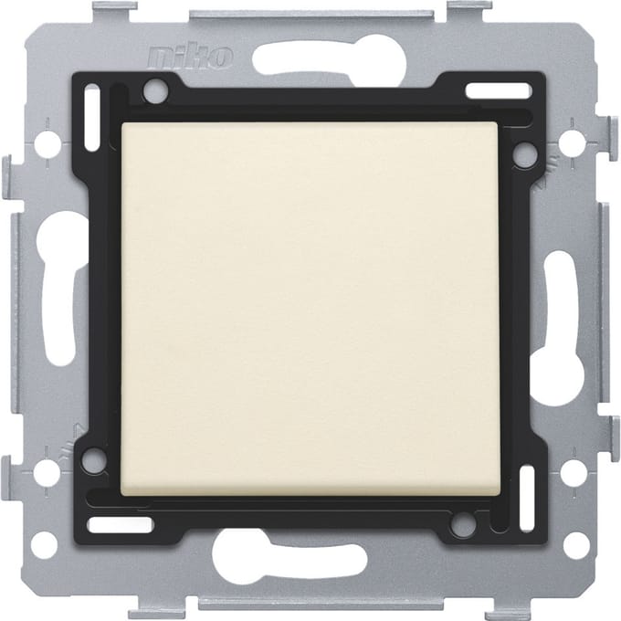 Niko Enkele Twee-Weg Schakelaar 71mm Met Plug-In Terminals - 100-81615
