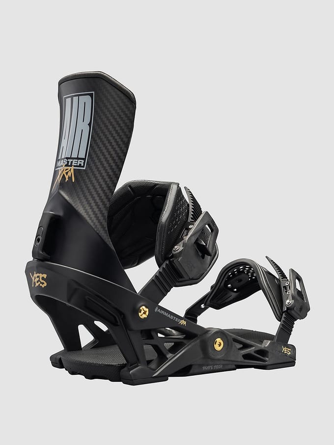 YES Airmaster XTRM Snowboard Bindingen zwart