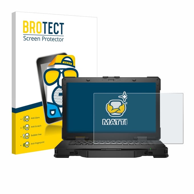 BROTECT - Screenprotector voor Dell Pro Rugged 14 Laptop - Folie Beschermfolie matte