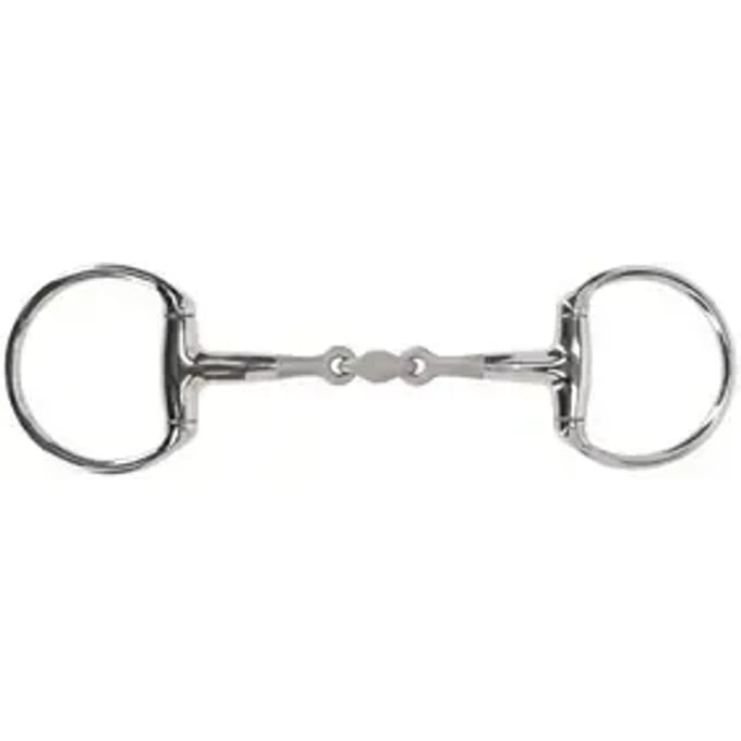 QHP Bustrens Dubbel Gebroken Anatomisch 14 mm Sandblasted - 12,5