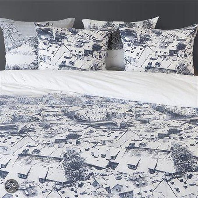 Refined Jackson Flanel Dekbedovertrek - Lits-jumeaux - 240x200/220 cm - Grijs