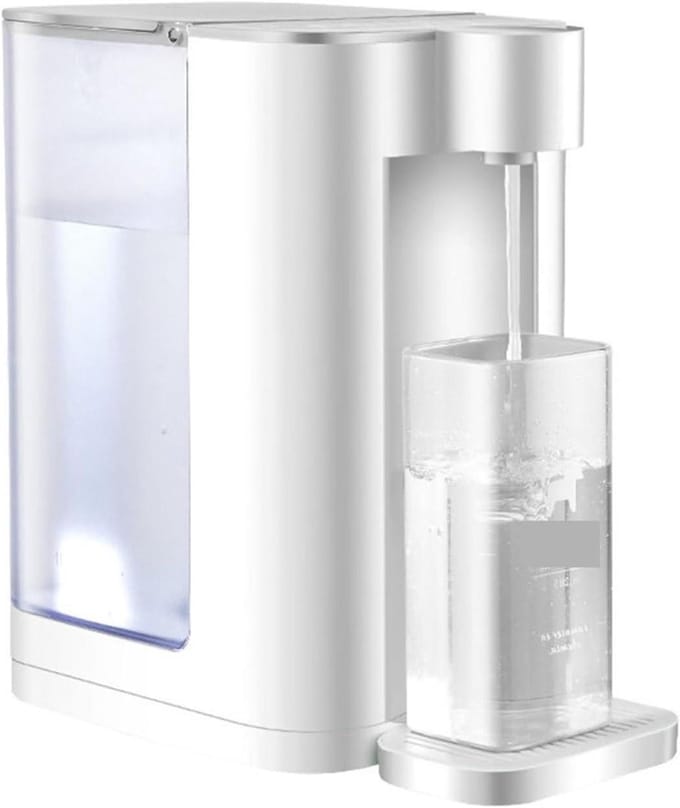 Waterdispenser - Heetwaterapparaat - Snel Heet Water - Temperatuurregeling - 3L Inhoud - Wit