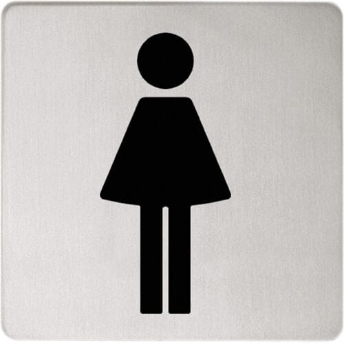 Keuco Plan door sign symbol ladies 14966010000