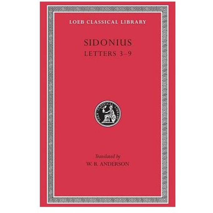 Poems And Letters - Sidonius