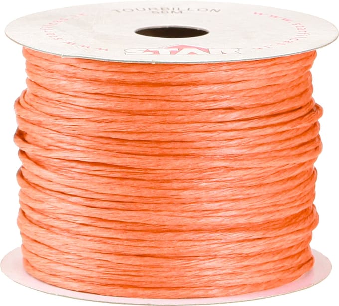 Draad gewikkeld 50m Oranje