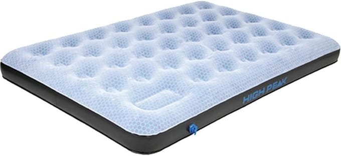 Luchtbed met Geïntegreerde Pomp en Antislip voor Binnen en Buiten