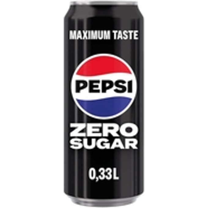 Frisdrank Pepsi Max cola blik 330ml