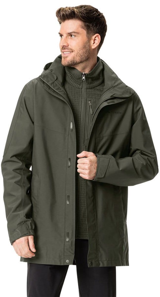 Vaude Idris 3 In 1 Iii Parka Groen 3XL Man